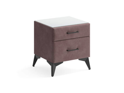 Тумба Сонум Merida Микровелюр кофе 1550