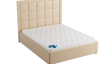 Кровать из Экокожи Димакс Испаньола с п/м Nitro Cream